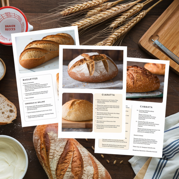 Artisan Bread Recipes Bundle